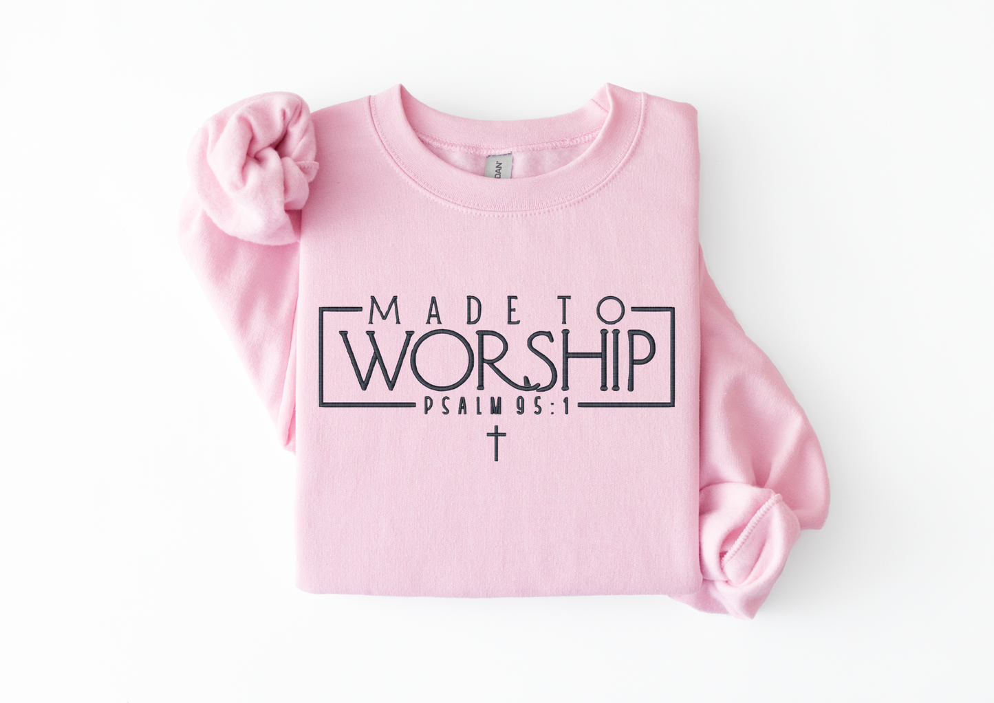 MADE TO WORSHIP ✝️ | Unisex Christian Sweatshirt
